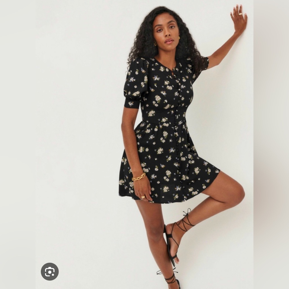Reformation Maylin Dress Daisy Floral